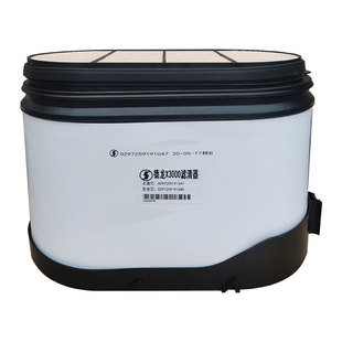 适配陕汽德龙X3000空气滤芯430460 500 550马力x5000纳米蜂窝空滤