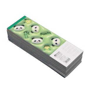 奋斗小条本英文拍纸本学生用语文笔记本双面书写加厚便签本长条卡通英语听写本记事作业本易撕取计划小本子