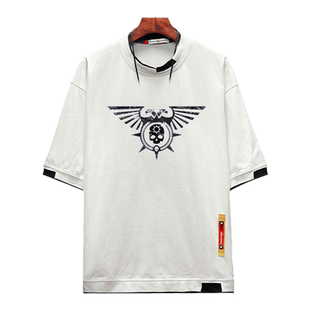 飞鹰地狱潜者ps5绝地潜兵2短袖T恤游戏周边男女休闲宽松半袖夏季