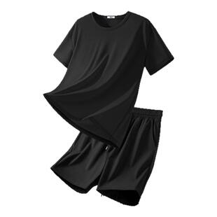 回力运动套装男款夏季青少年冰丝网眼短袖t恤短裤跑步篮球服衣服