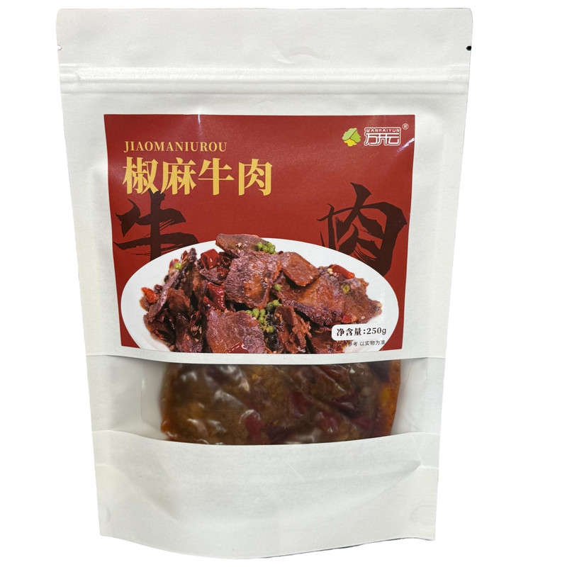 椒麻牛肉熟食冷吃牛肉小吃下酒菜