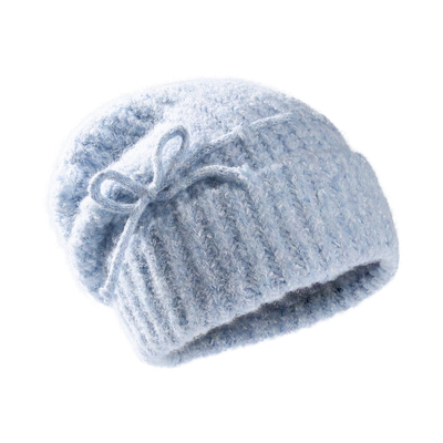 CACUSS秋冬大头围含羊毛堆堆帽女