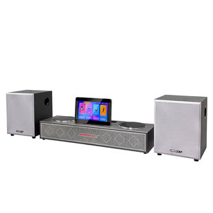 Qisheng/奇声E7音响K歌点歌一体机WIFI家庭影院电视音箱【四低音