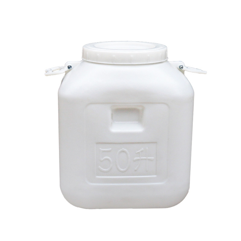 50L特厚蜂蜜桶食品级塑料方桶家用发酵桶酵素桶堆肥桶大口密封桶