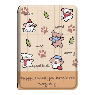 潮壳简线条小狗适用于汉王系列新款clear6保护套卡通创意轻薄6英寸防摔电子书阅读器壳可爱电纸书保护外壳