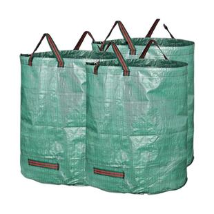 户外园林落叶袋防水园艺编织袋收纳袋垃圾收集袋庭院超大大容量