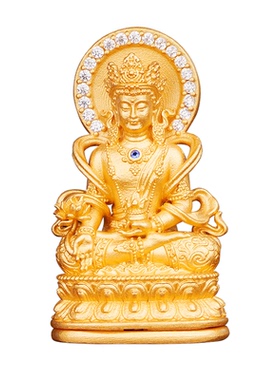 药师佛吊坠本命年礼物送父母长辈