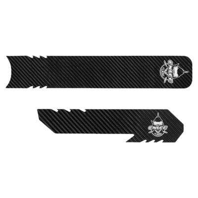 ENLEE自行车链条保护贴山地公路架碳钎维纹贴纸膜链条底部保护贴