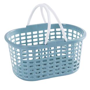 手提式洗澡篮子浴室小浴筐澡堂塑料沐浴洗漱篮置物篮收纳筐洗浴篮