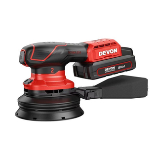 大有锂电无刷砂光机2101集尘打磨机木材家具木工抛光机无尘圆砂机