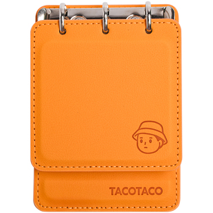 TACOTACO掌心笔记本活页装订迷你便携学生随身记事本便签本备忘录