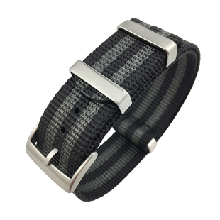YGB尼龙nato帆布表带适配欧米茄新海马300劳力士黑绿水鬼万国精工