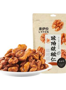 来伊份琥珀核桃仁108g炒货零食