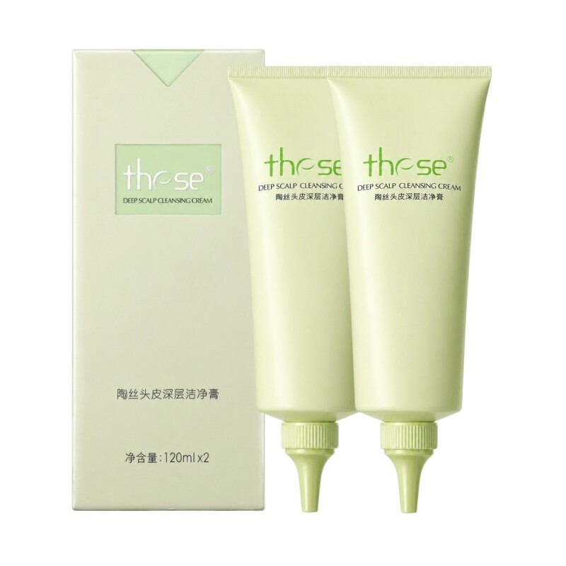 陶丝头皮深层洁净膏护发喷雾精华