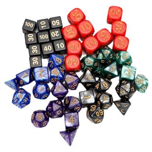 伤害指示物骰子血量计数色子6面筛子十二面桌游卡牌周边配件道具