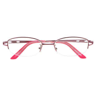 变色老花镜女式小脸高清中老年妈妈正品放大老光眼镜老花眼金属架