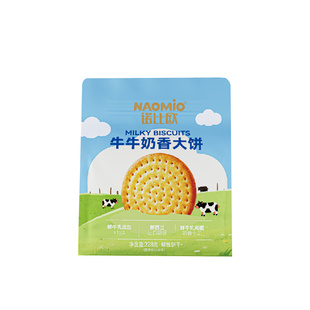 诺比欧牛牛奶香大饼韧性饼干学生营养早餐代餐办公室小零食下午茶