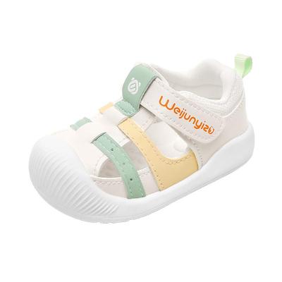 炜俊亿足宝宝学步鞋夏季防滑凉鞋