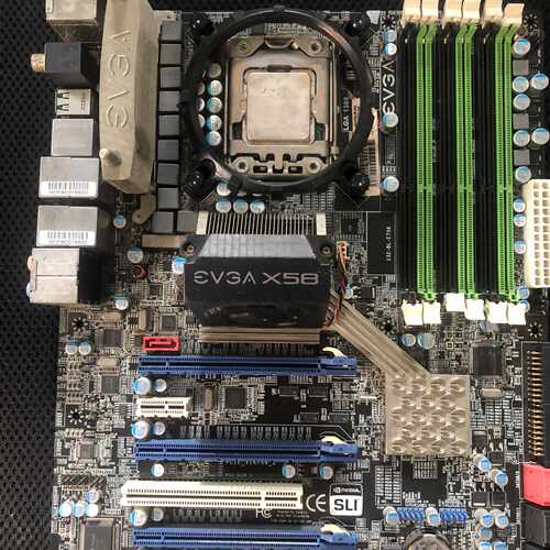 询价-EVGA X58 主板 下来，-可维修