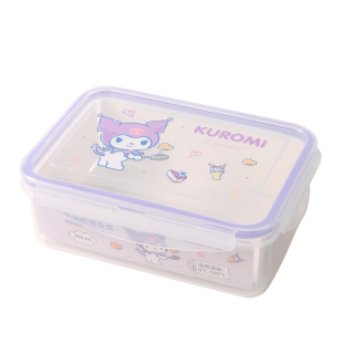 MINISO名创优品三丽鸥授权四边扣塑料便当盒密封饭盒玉桂狗保鲜盒