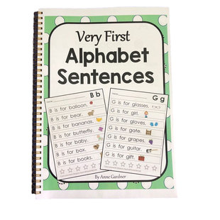 sightwordsentens高频词阅读英语26字母朗读句子四季短文描红本