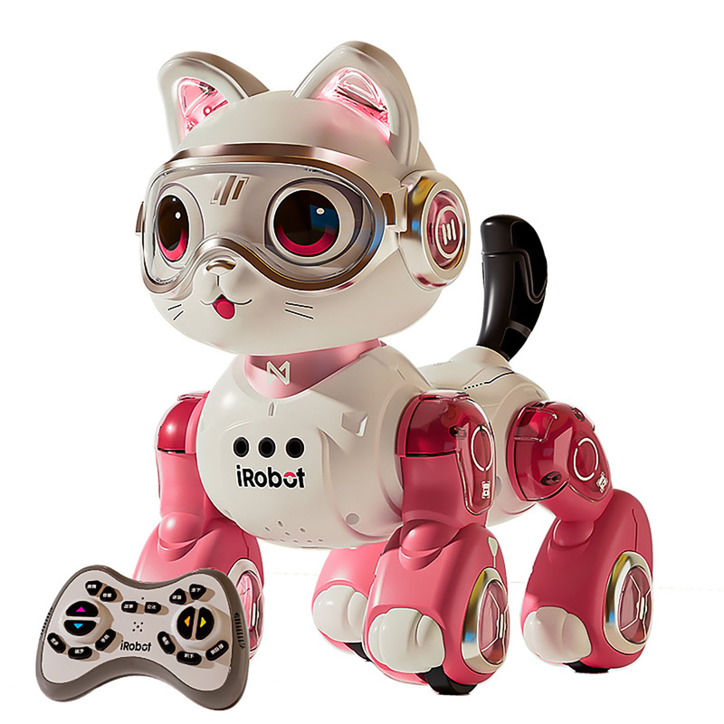 智能机器猫电动遥控声控手势玩具