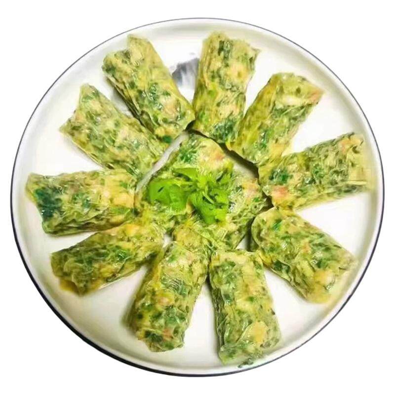 手工腐皮荠菜卷新鲜现做速冻半成品家常油炸蒸煮预制菜肴特色美食
