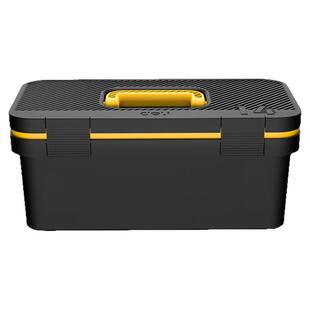 得力工具箱多功能家庭家用工业级电工专用五金套装维修手提收纳包