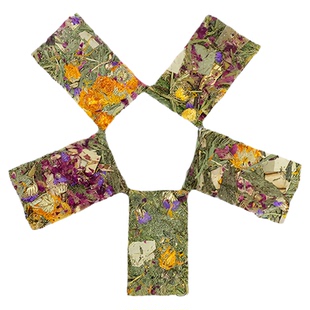 陆龟佐餐烘干提摩西牧草压缩片兔子荷兰猪食用补充膳食纤维陆龟粮