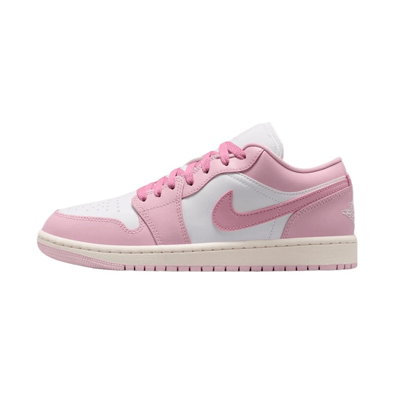 NIKE耐克女子AIR JORDAN 1平底低帮刺绣板鞋运动鞋DC0774-607