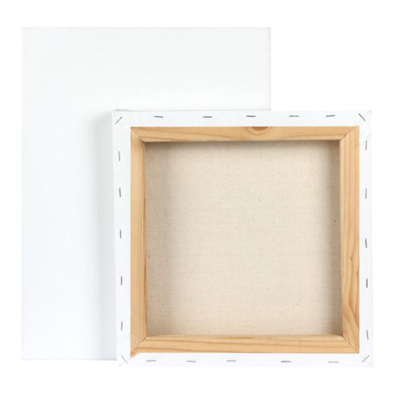 加厚油画框带画布专业油画布带框亚麻混纺大师级雨露麻丙烯油画板