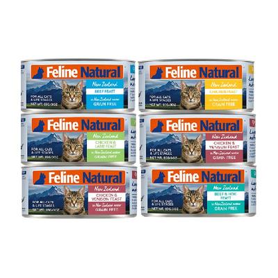 K9Natural猫罐头85g×6罐