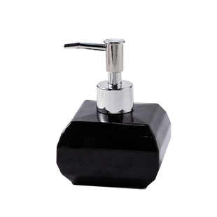 轻奢洗手液瓶陶瓷硅藻吸水架套装按压瓶沐浴洗发分装瓶浴室洗漱台