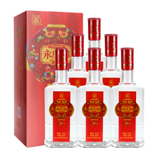 互助青稞酒 嘉和永庆和42度500ml*6瓶装 清香型白酒 整箱青海特产