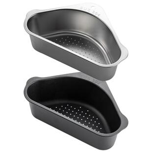 onlycook 厨房水槽沥水篮304不锈钢洗菜洗菜盆倒剩菜剩饭过滤神器