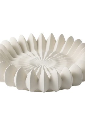 现代中古陶瓷手工艺品托盘