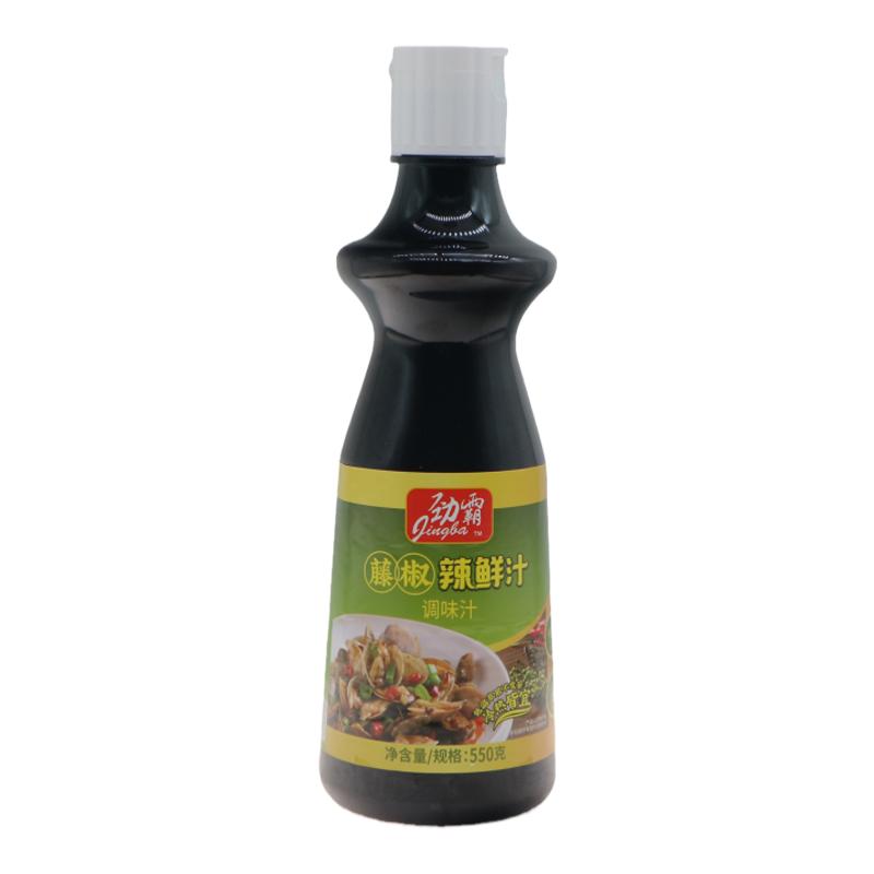 劲霸藤椒辣鲜汁550g辣鲜露凉拌菜海鲜捞汁调味料火锅蘸酱