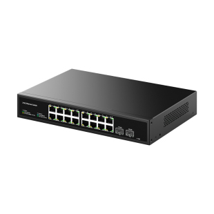 联果16口2.5G交换机万兆上联+2个10G光口 6KV防雷即插即用机架安装以太网分线器网络电脑网吧电竞NAS监控专用