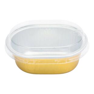 68ML半熟芝士蛋糕模具一次性烘焙水浴家用乳酪包装铝箔布丁锡纸杯