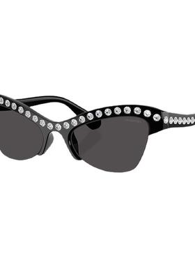 SWAROVSKI【2025春夏新品】太阳镜女款墨镜蝶形眼镜0SK6043
