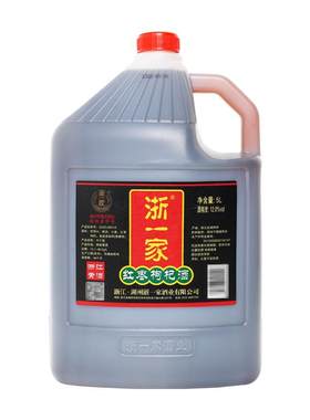 浙一家红枣枸杞黄酒10斤桶装