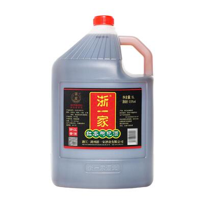 浙一家红枣枸杞黄酒10斤桶装