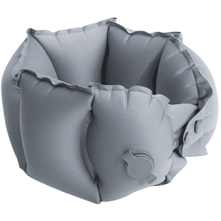 充气u型枕长途飞机高铁二等座睡觉神器旅行枕头便携按压式u形颈枕