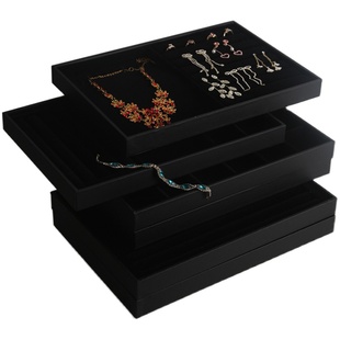 VI-ARICK首饰展示盘戒指手镯耳环珠宝箱展示道具地摊摆摊首饰托盘