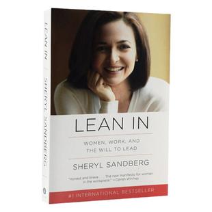 向前一步 英文原版 Lean In Sheryl Sandberg 桑德伯格 Facebook前首席运营官 人物传记 经管畅销书 搭人生由我 成为 一生的旅程