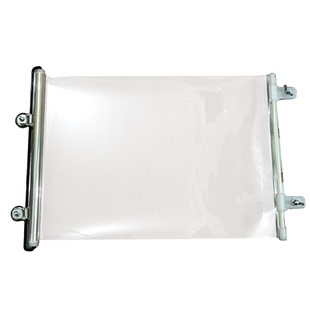 模具防护帘注塑机侧挡帘自动伸缩防护加厚透明膜超强磁吸附防漏帘