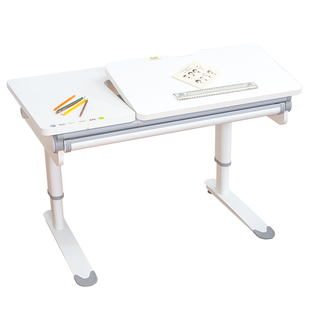 德国弗赖堡儿童学习桌可升降家用大桌面实木书桌写字桌椅套装