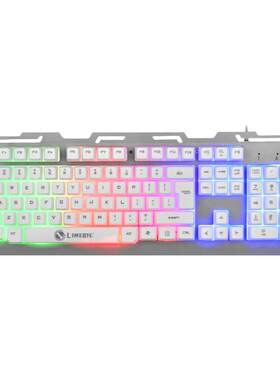 LIMEIDE力镁K20金属USB有线键盘