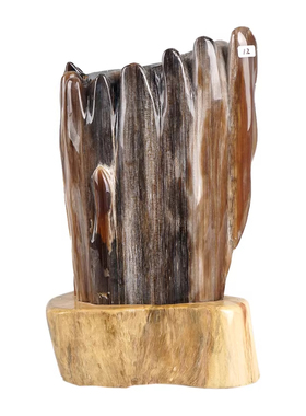 树化玉落地摆件新中式装饰品