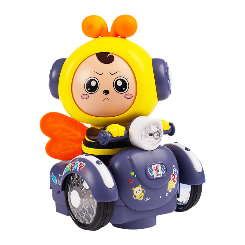 变脸蜜蜂车电动宝宝玩具哄娃神器